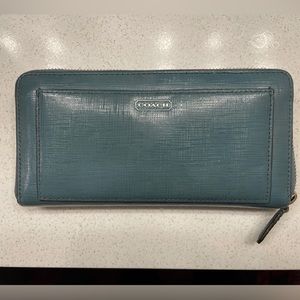 Coach zipper wallet